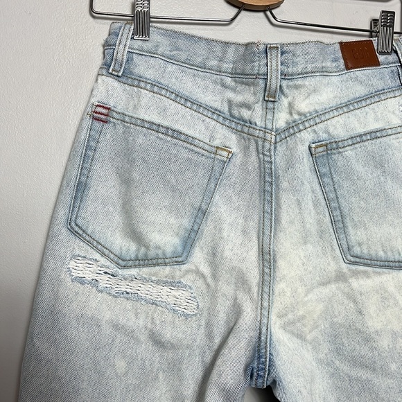 Bdg Slim Straight Jeans Light Wash Bleach Distressed 29 - Picture 6 of 8